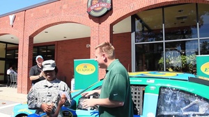 Soldier Receives Free Commissary Groceries for a Year