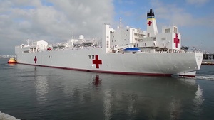 USNS Mercy Arrives in 3rd Fleet Area of Responsibility