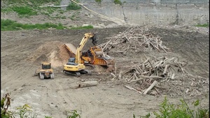 Mount Morris Dam - Debris Removal Project