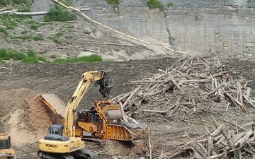 Mount Morris Dam - Debris Removal Project