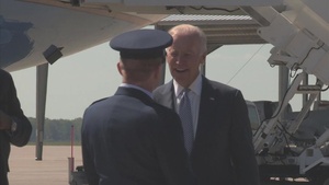 Vice President Joe Biden Visits Selfridge ANGB