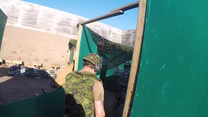 Dynamic Pistol Range at Canadian Small Arms Championship