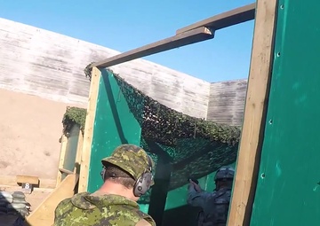 Dynamic Pistol Range at Canadian Small Arms Championship