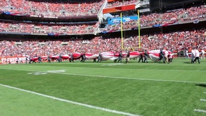 Cleveland Browns Flyover
