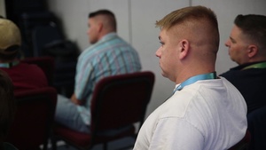 2nd Marine Logisitcs Group Train Service Members to Battle Suicide