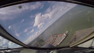 179th AW C-130 GOPRO Cleveland Browns