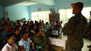 US Forces Teach Philippine Locals Oral Hygiene