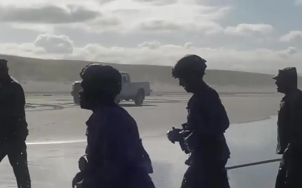 Oregon Army National Guard 2015 Best Warrior Competition Beach B-Roll