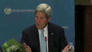 Secretary Kerry remarks on Major Economies Forum on Climate Change