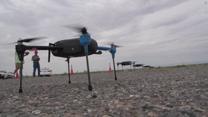 Drone swarm testing at White Sands Missile Range