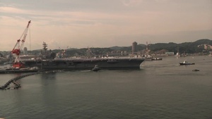 Ronald Reagan Arrival