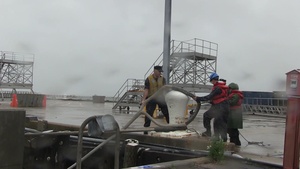 USS Harry S. Truman Sorties in Advance of Hurricane Joaquin