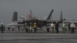 Launching the F-35C Lightning II