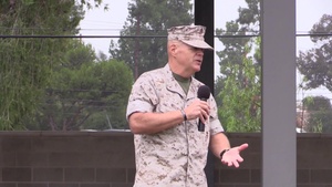 Camp Pendleton Commandant Visit