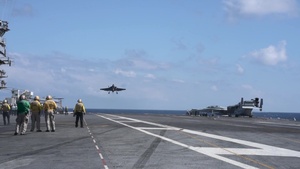 The F-35C Lightning II Goes Through Flight Evolutions