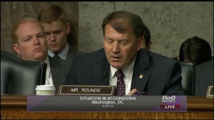 Senate Armed Services Committee: The Situation in Afghanistan (with graphics)