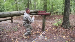 The U.S. Army's Best Warrior Competition, 2015 obstacle course event