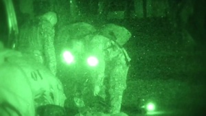 U.S. Marine Recon and Phillipine Marines Conduct Night Jump