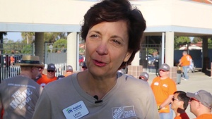 Volunteers Refurbish Camp Pendleton School