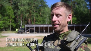 Preparing for Trident Juncture - Estonia, Master Version