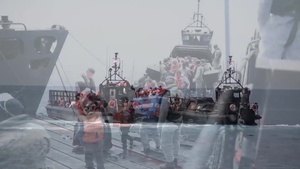 British Royal Navy Prepares for Trident Juncture, VO