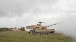 CbR V Paladin Gunnery at Grafenwoehr