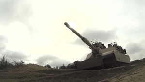 Americans Test Tanks in Latvia