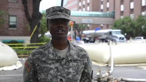 S.C. National Guard Provides Water to Local Hospital