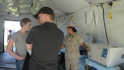 Marines, sailors participate in humanitarian aid disaster relief village