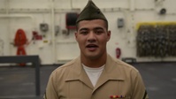 Shout outs for the Marine Corps Mararthon