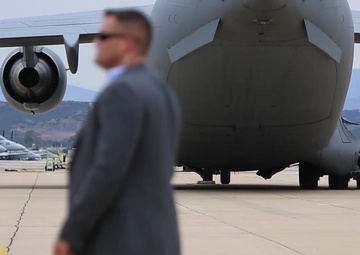POTUS takes off from MCAS Miramar