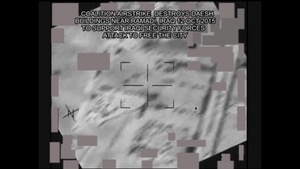Coalition Airstrike Destroys Daesh Building Near Ramadi 12 Oct 2015