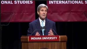 Secretary Kerry Speaks at Indiana University’s School of Global and International Studies