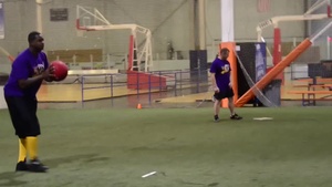 Indiana National Gaurd "Kick the Stigma" kickball tournament