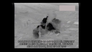 Coalition Airstrike Denies Daesh Use Of Oil Refinery