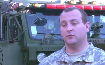 S.C. Army National Guard Fire Fighters Support Local Fire Station