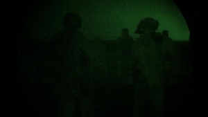 Shots in the Dark: U.S. Marines Practice Night Shooting
