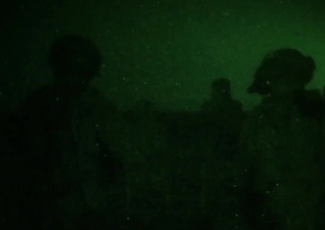 Shots in the Dark: U.S. Marines Practice Night Shooting