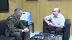 CJCS Dunford Meets Israeli Minister of Defense Yaalon
