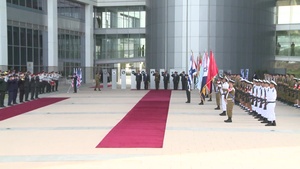 CJCS Dunford Received by IDF Honor Guard in Tel Aviv