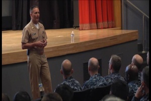 Pacific Update: CNO Visits Yokosuka Naval Base