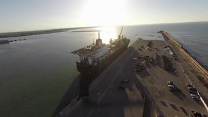 Quad Copter of Marine Offload for Trident Juncture 15