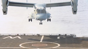 Osprey Lands on HNLMS JOHAN DE WITT