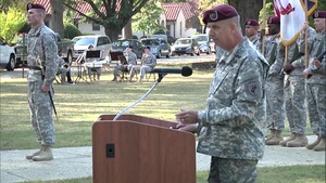 U.S. Army Civil Affairs and Psychological Operations Command (Airborne) Change of Responsibility Ceremony