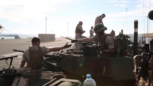4th Light Armored Reconnaissance Battalion Prepares for Trident Juncture 2015