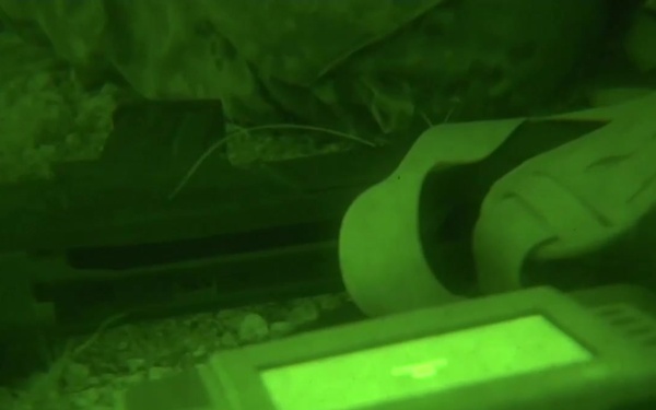 German Joint Terminal Attack Controller at Night