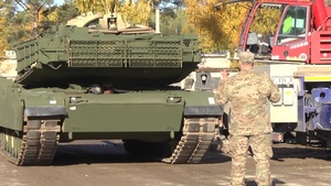 3-69 Armor Arrival in Lithuania