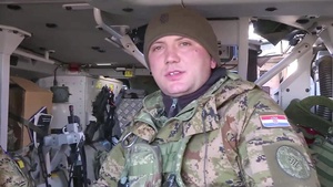 Croatian and U.S. Army Conduct Squad Training