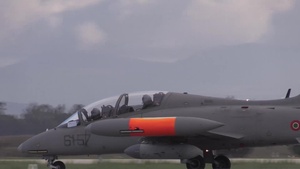 Italian Air Force Assets Deploying on Trapani AFB for the LIVEX Opening Ceremony