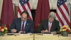 Secretary Kerry Signing of a Memorandum of Understanding